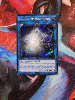 Yugioh! Gorgon of Zilofthonia DUAD-EN050 Secret Rare 1st Edition Near Mint - Image 1