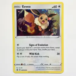 Eevee SWSH042 SWSH: Sword & Shield Promo Cards Holo Near Mint - Image 1