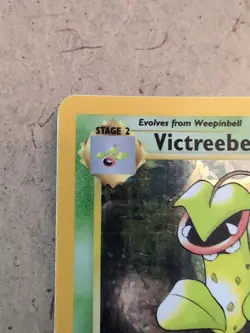Pokemon TCG Victreebel Jungle Holo Card 14/64 Unlimited Rare, LP/MP Condition - Image 2