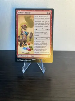 Artist's Talent Bloomburrow Regular Rare Card BLB 124, MTG, NM/M Condition - Image 1