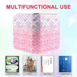 Card Binder for Girls Gifts,440 Cards Collectible Trading Card Holder Case wi... - Image 4