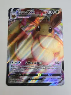 Pokemon Eevee VMAX SWSH087 SWSH: Sword & Shield Promo Cards NM Holo - Image 1