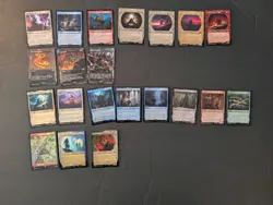 Lot of 21 MTG Lord of The Rings Tales Of Middle Earth Cards - Image 1
