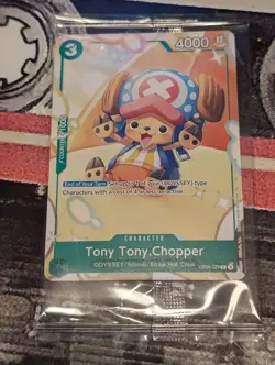Tony Tony.Chopper OP09-029 2025 NYCC Promo One Piece Card English Sealed - Image 1