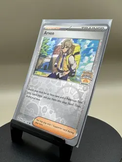 Arven Staff Regional Championship Promo Card SV1 166/198 Pokemon TCG Card Holo - Image 2