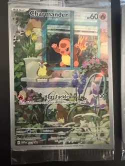2 Pokemon Charmander 044 Obsidian Flames Promo Cards - Image 2