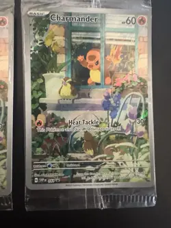 2 Pokemon Charmander 044 Obsidian Flames Promo Cards - Image 3