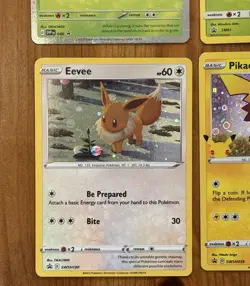Holo Black Star Promo Pokemon Cards Lot, SM SWSH SV, General Mills Eevee Pikachu - Image 4