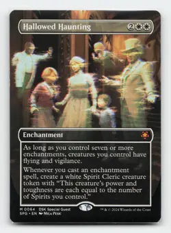 Hallowed Haunting (Borderless) Special Guests Magic The Gathering MTG Card - Image 1