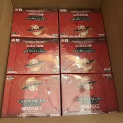6 x One Piece TCG: OP13 Carrying On His Will Booster Box Sealed English UK - Image 1