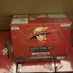 6 x One Piece TCG: OP13 Carrying On His Will Booster Box Sealed English UK - Image 2