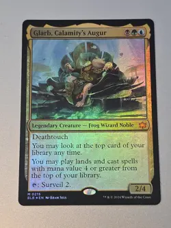 Glarb, Calamity's Augur Bloomburrow Foil - Image 1