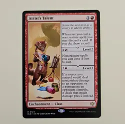 Artist's Talent - Near Mint - Bloomburrow - Magic the Gathering - Image 1