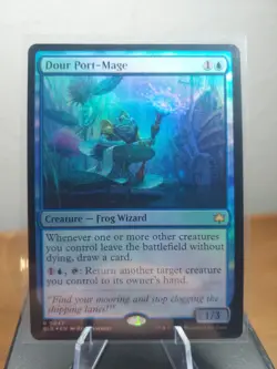 MTG Dour Port-Mage - Bloomburrow (BLB) 0047 Rare FOIL NM - Image 1