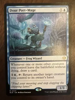 Dour Port-Mage : MTG / Bloomburrow #0047 / NM - Image 1