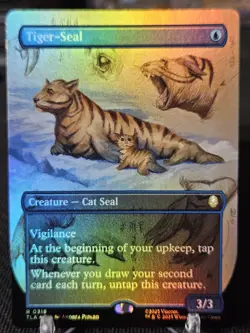Tiger-Seal - 318 - MTG Avatar: The Last Airbender - Borderless - FOIL - Image 1