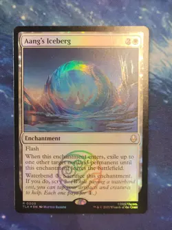 Aang’s Iceberg rare foil NM MTG avatar R 0005 - Image 1