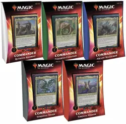 MTG Magic the Gathering IKORIA Commander Deck Set of 5 English Sealed - Image 1