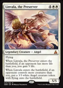 1 x Linvala, the Preserver - Oath of the Gatewatch - Light Play - MTG - Image 1