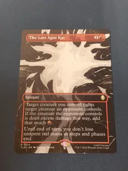 The Last Agni Kai (Borderless) - 314 - TLA - NM - MTG Magic the Gathering - Image 1