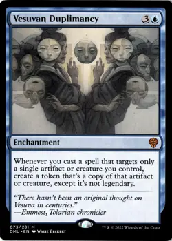 Vesuvan Duplimancy M Dominaria United 73 NM - Image 1