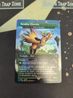 Paradise Chocobo - Birds of Paradise (Borderless) Commander: Final Fantasy Foil - Image 1