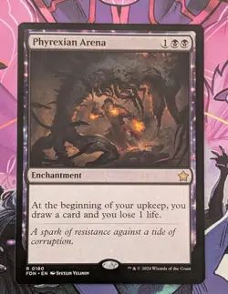 MTG Foundations Rare PHYREXIAN ARENA NM - Image 1