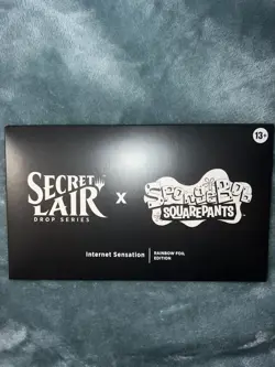 MTG Secret Lair x Spongebob Squarepants: Internet Sensation Foil BRAND NEWSEALED - Image 1