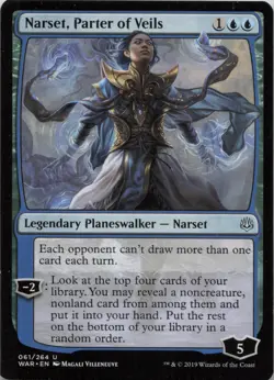Narset, Parter of Veils U War of the Spark 61 - LP - Image 1