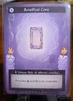 Sorcery Contested Realm: Alpha Amethyst Core Non Foil - Image 2