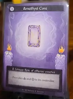 Sorcery Contested Realm: Alpha Amethyst Core Non Foil - Image 4