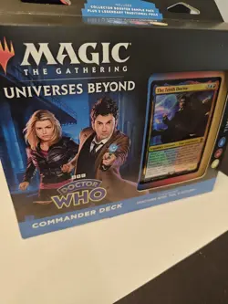 Doctor Who Magic The Gathering Timey-Wimey Commander Deck Sealed New In Box - Image 1