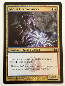 MTG Return to Ravnica Goblin Electromancer 163/274 NM - Image 1