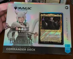 MTG Scions And Spellcraft Yshtola Collector Commander Deck Final Fantasy Sealed - Image 1