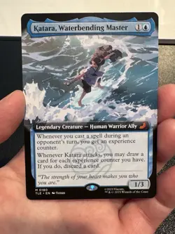 Katara, Waterbending Master 180 Mythic Non-Foil Avatar MTG Mint NM - Image 1
