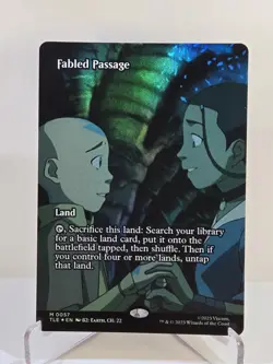 Fabled Passage FOIL Borderless - MTG Avatar: The Last Airbender TLA - Image 1