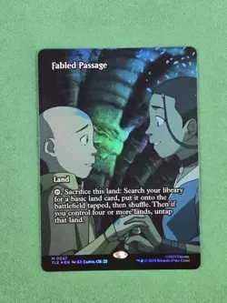 Fabled Passage FOIL Borderless - MTG Avatar: The Last Airbender TLA - Image 2