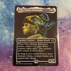 Toby, Beastie Befriender (REGULAR) x1 - MTG Duskmourn: House of Horror DSK #356 - Image 1
