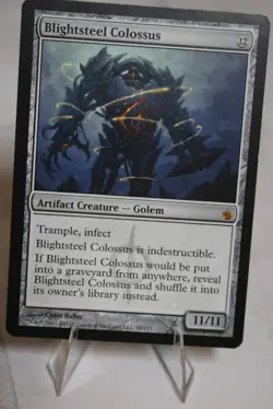 Blightsteel Colossus 99 Mirrodin Besieged NM English 269 - Image 1
