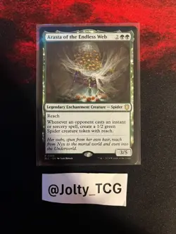 Arasta of the Endless Web Commander: Bloomburrow Regular - Image 1