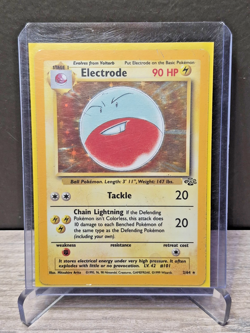 Electrode 2/64 Pokemon TCG Jungle Holo Rare Unlimited 1999 Vintage - Image 1