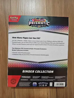 Pokemon TCG: Scarlet & Violet Prismatic Evolutions Binder Collection New Sealed - Image 2