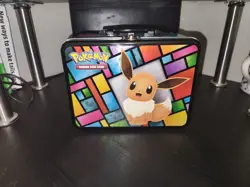 Pokemon EEVEE Collector Chest Costco EXCLUSIVE Lunch Box Tin 2021 Empty - Image 1
