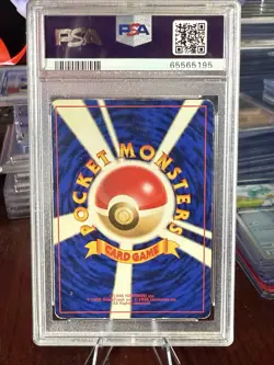 Nidoking Pokemon 1996 Holo Base Set No Rarity 1st Edition Japanese 034 PSA 5 - Image 2