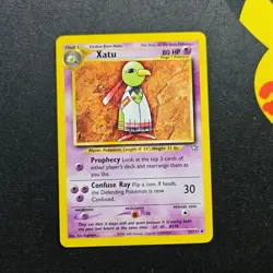 Pokemon Xatu - WOTC Neo Genesis Uncommon 52/111 Unlimited 2000 - Image 1
