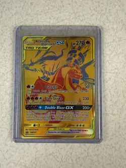 Reshiram & Charizard GX SM247 Sm Holo - Pokemon - Image 1