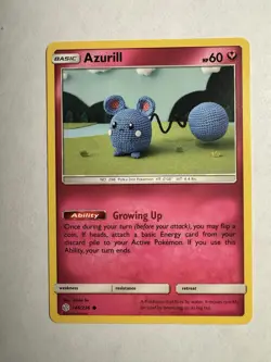 Azurill 146/236 Sm-Cosmic Eclipse Regular Pokemon TCG NM/ M - Image 1