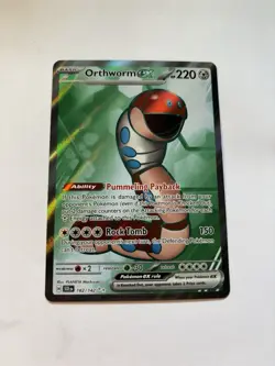 Orthworm EX 162/142 Stellar Crown Ultra Rare Pokemon TCG - Image 1