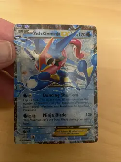 Ash-Greninja EX - XY133 - Black Star Promo - MP - Pokemon - Read Desc. - Image 3