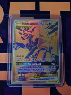 Pikachu Zekrom GX SM248 Black Star Promo 2021 Pokemon Sun And Moon *never played - Image 1